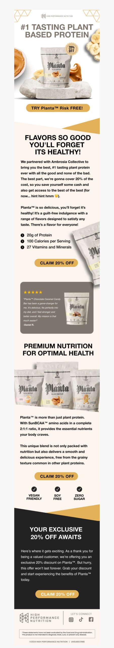 Email template