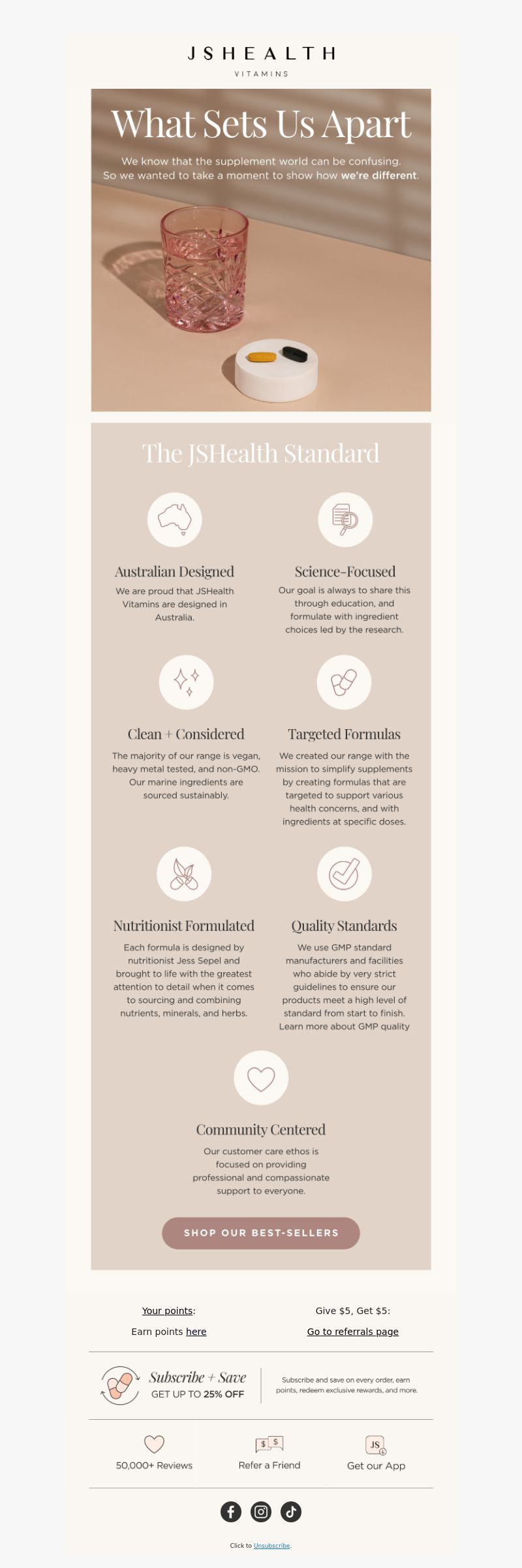 Email template